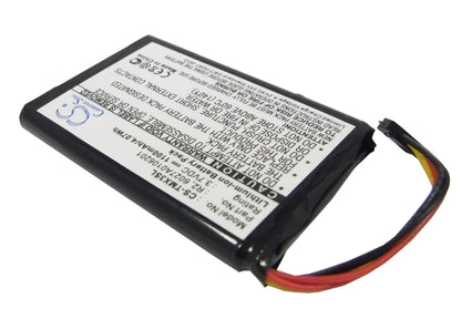 3.7V, 1100mAh, Li-ion Battery fits Tomtom, 1ep0.029.01, 4ep0.001.02, 4.07Wh