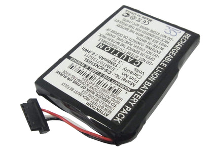 3.7V, 1350mAh, Li-ion Battery fits Navman, Icn 510, Icn 520, 4.995Wh
