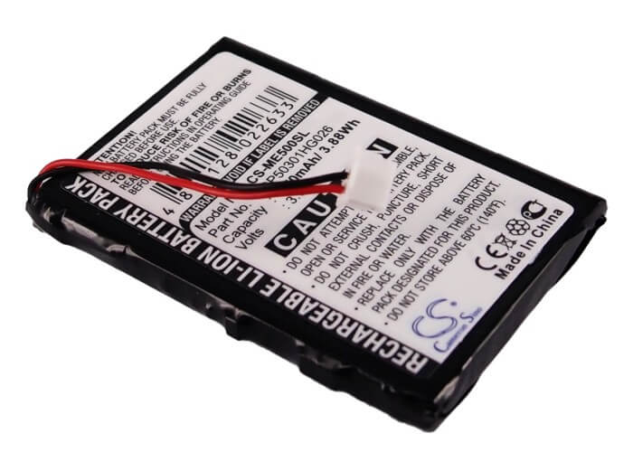 3.7V, 1050mAh, Li-ion Battery fits Radio Shack, 55026650, 3.885Wh