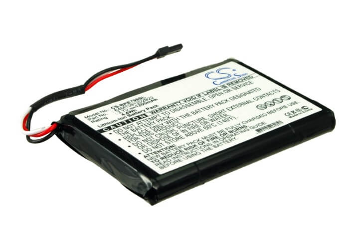 3.7V, 1200mAh, Li-ion Battery fits Becker, Be7934, Be7988, 4.44Wh