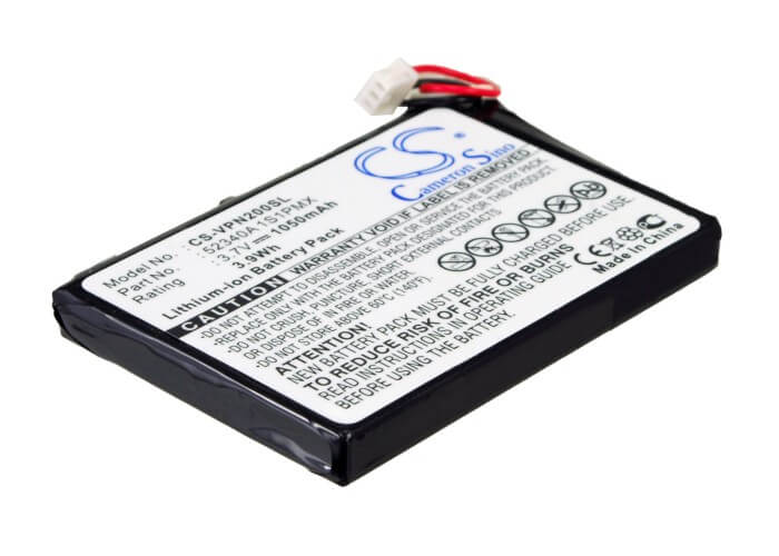 3.7V, 1050mAh, Li-ion Battery fits Vdo Dayton, Ms2000, Ms2100, 3.885Wh