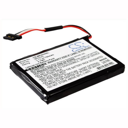 3.7V, 720mAh, Li-ion Battery fits Magellan, Roadmate 2045, Roadmate 2045t-lm, 2.664Wh