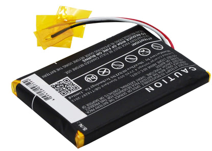 3.7V, 1100mAh, Li-Polymer Battery fits Prestigio, Geovision 5850hddvr, 4.07Wh