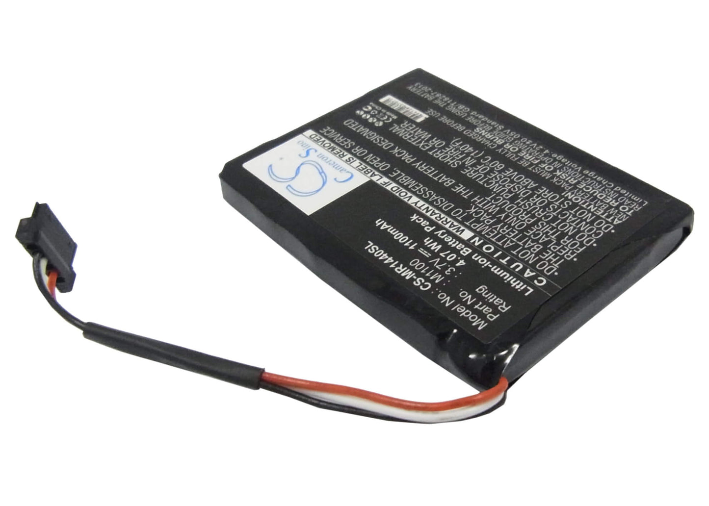 3.7V, 1100mAh, Li-ion Battery fits Magellan, Roadmate 1440, 4.07Wh