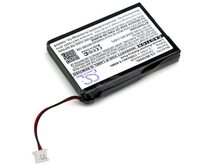 3.7V, 1350mAh, Li-Polymer Battery fits Radio Shack, 55026650, 4.995Wh