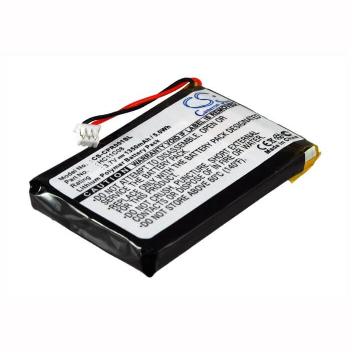 3.7V, 1350mAh, Li-Polymer Battery fits Celestron, 44870, 44871, 4.995Wh
