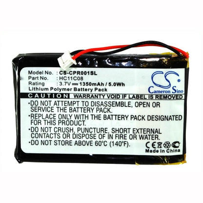 3.7V, 1350mAh, Li-Polymer Battery fits Celestron, 44870, 44871, 4.995Wh