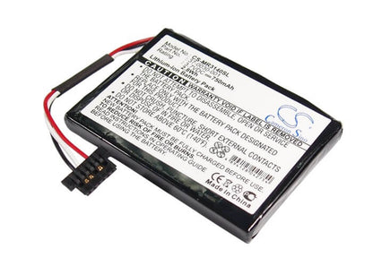 3.7V, 750mAh, Li-ion Battery fits Magellan, Maestro 3140, 2.775Wh