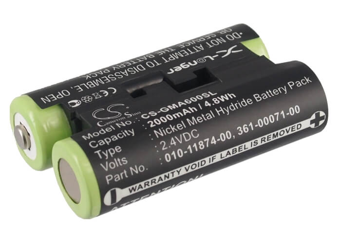 2.4V, 2000mAh, Ni-MH Battery fits Garmin, 010-01550-00, Astro 320 Handheld, 4.8Wh