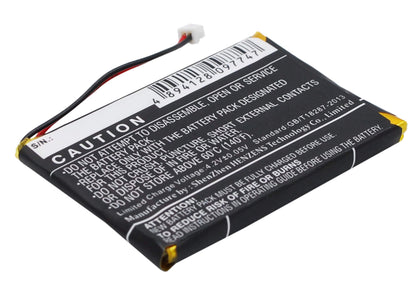 3.7V, 850mAh, Li-Polymer Battery fits Skygolf, Skycaddie Aire, Skycaddie Aire 2, 3.145Wh