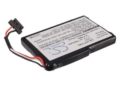 3.7V, 750mAh, Li-ion Battery fits Navman, F15, S45, 2.775Wh