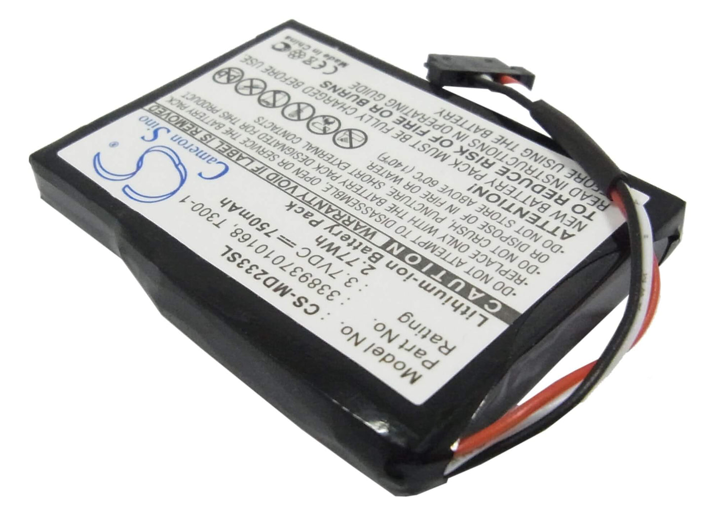 3.7V, 750mAh, Li-ion Battery fits Medion, Gopal E4430, Gopal E4435, 2.775Wh