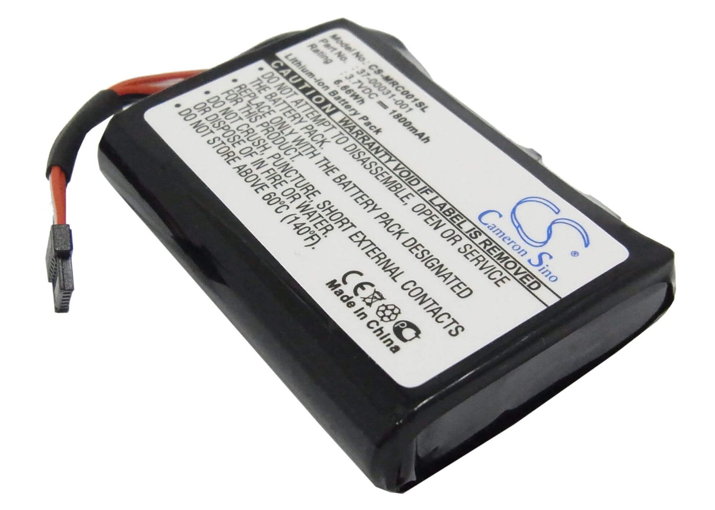 3.7V, 1800mAh, Li-ion Battery fits Magellan, 2500t, Crossover, 6.66Wh