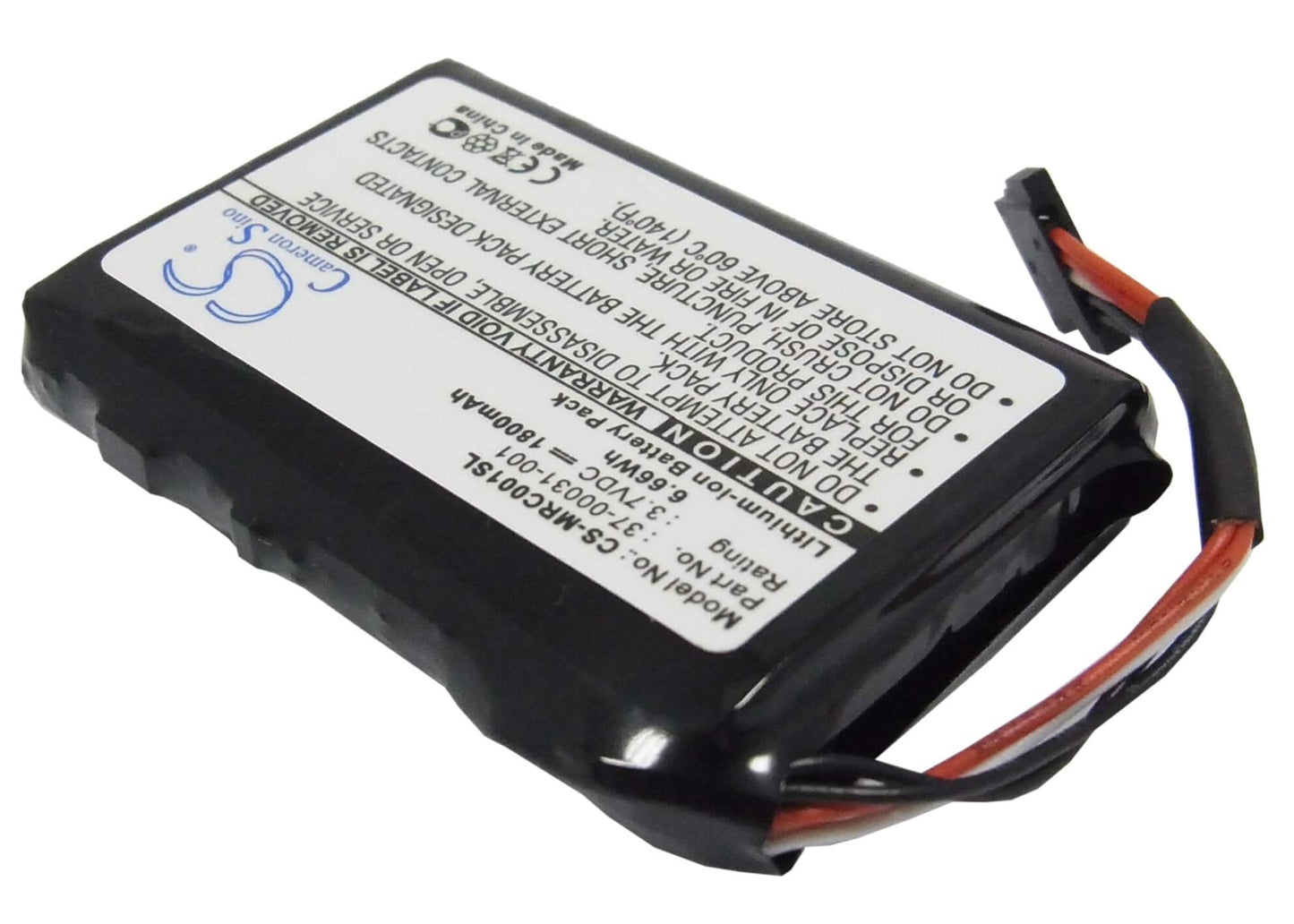3.7V, 1800mAh, Li-ion Battery fits Magellan, 2500t, Crossover, 6.66Wh