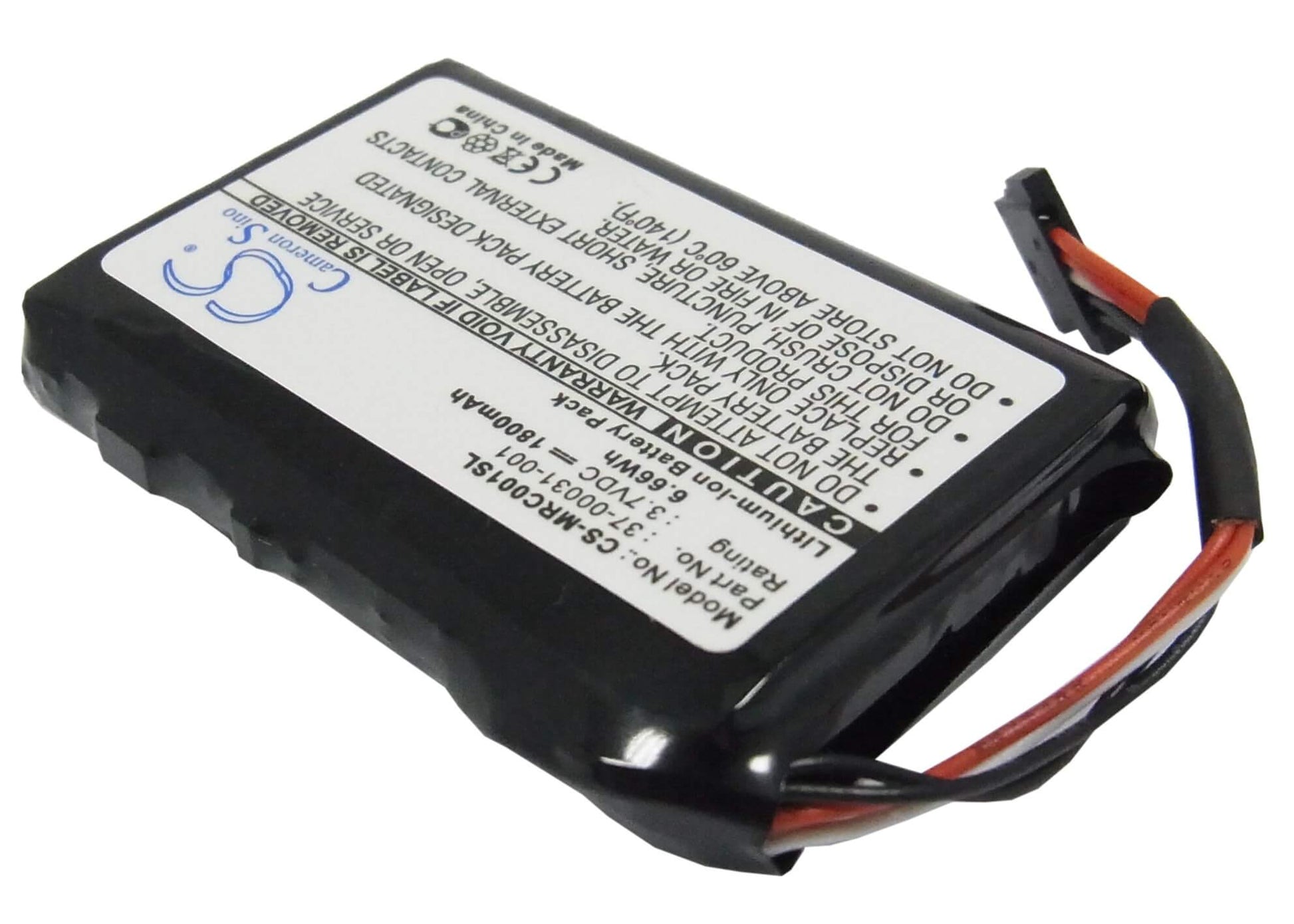 3.7V, 1800mAh, Li-ion Battery fits Magellan, 2500t, Crossover, 6.66Wh