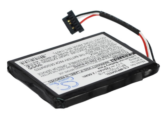 3.7V, 720mAh, Li-ion Battery fits Magellan, Roadmate 3045, Roadmate 3045-lm, 2.664Wh