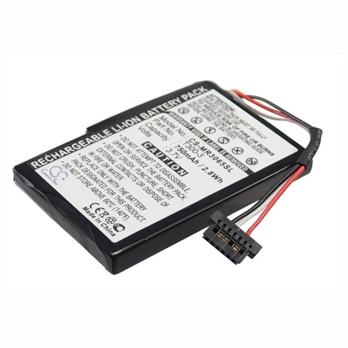 3.7V, 750mAh, Li-ion Battery fits Magellan, Rm5220sgluc, Roadmate 3055, 2.775Wh