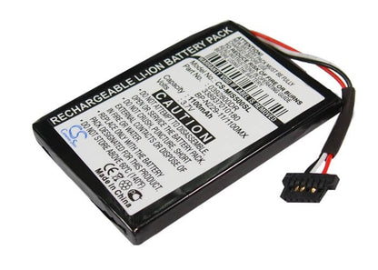 3.7V, 1100mAh, Li-ion Battery fits Mitac, Mio Moov S500, Mio Moov S556, 4.07Wh