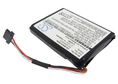 3.7V, 1200mAh, Li-ion Battery fits Navigon, 5100, 5100 Max, 4.44Wh