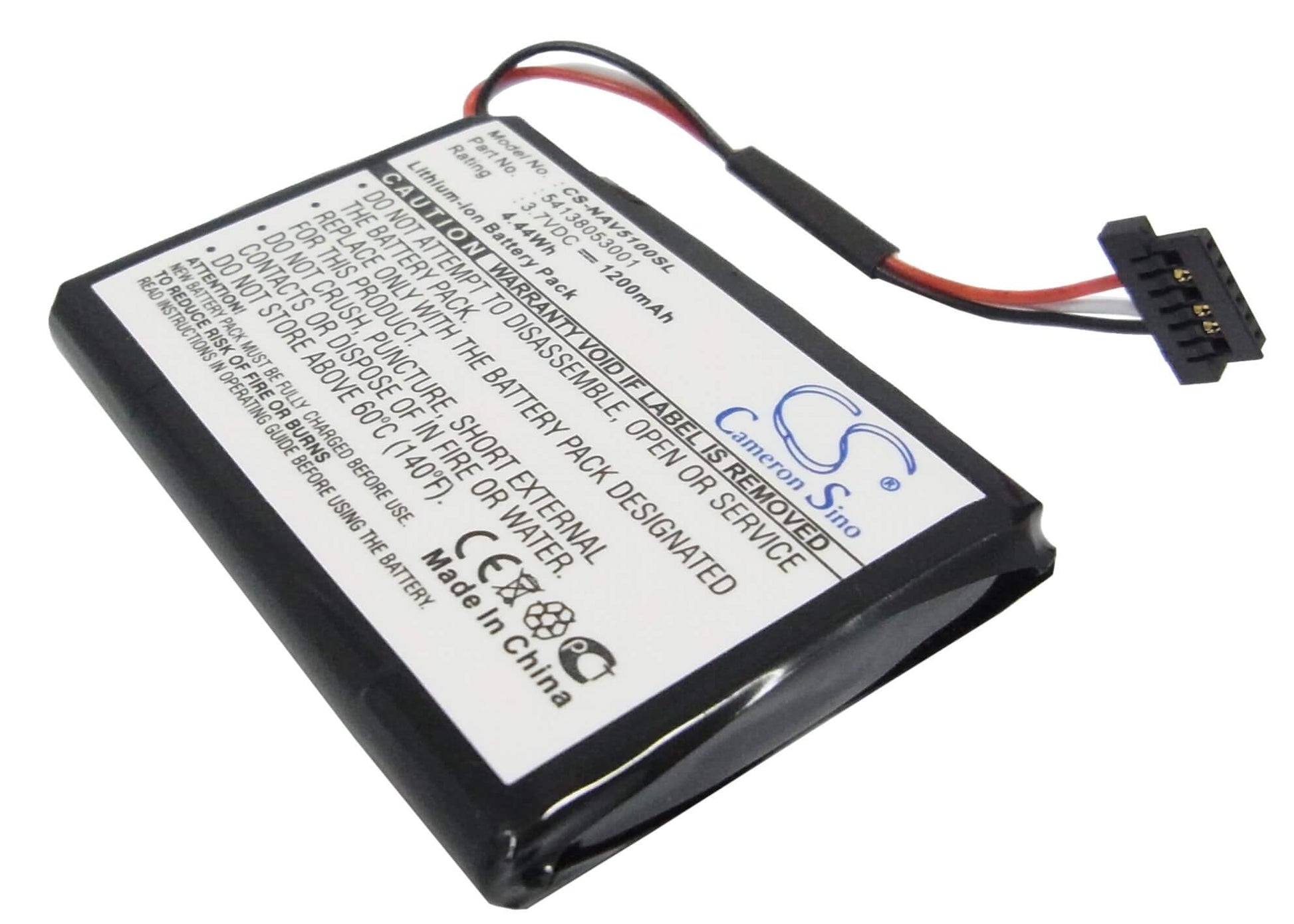 3.7V, 1200mAh, Li-ion Battery fits Medion, Md-95780, 4.44Wh