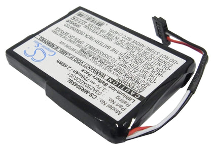 3.7V, 720mAh, Li-ion Battery fits Magellan, Roadmate 5045, Roadmate 5045lm, 2.664Wh