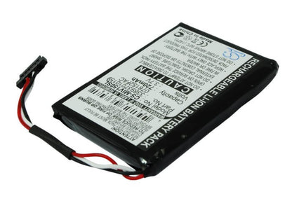 3.7V, 720mAh, Li-ion Battery fits Mitac, Mio Moov 150, 2.664Wh