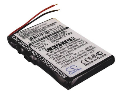 3.7V, 850mAh, Li-ion Battery fits Garmin, Edge 305, 3.145Wh
