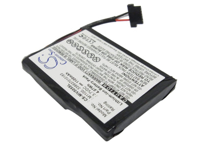 3.7V, 1100mAh, Li-ion Battery fits Mitac, Mio Spirit V505 Tv, Mio Spirit V735 Tv, 4.07Wh
