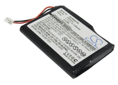 3.7V, 1100mAh, Li-ion Battery fits Blaupunkt, Navi Gps, Travelpilot Lucca 3.3, 4.07Wh