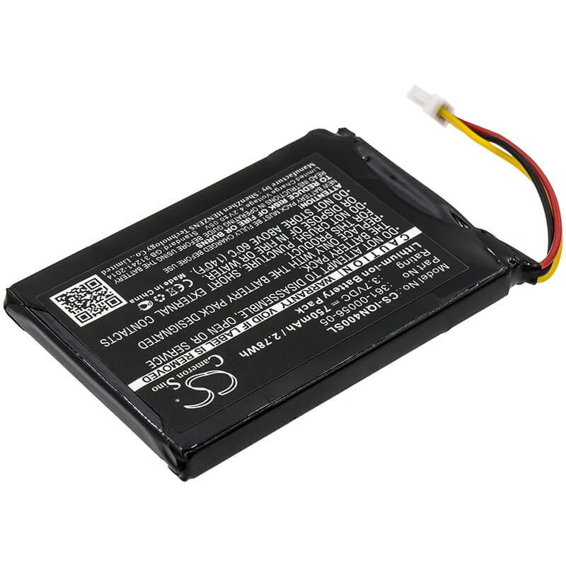 3.7V, 750mAh, Li-ion Battery fits Garmin, 2689lmt 6-inch, Nuvi 2689lmt, 2.775Wh