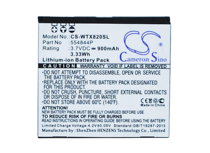3.7V, 800mAh, Li-ion Battery fits Curtis, Gpd 430 Gps, Gpd430, 2.96Wh