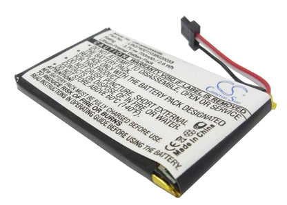 3.7V, 700mAh, Li-Polymer Battery fits Navigon, 20 Easy, 20 Plus, 2.59Wh