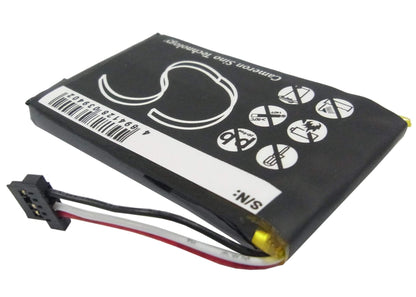 3.7V, 700mAh, Li-Polymer Battery fits Navigon, 20 Easy, 20 Plus, 2.59Wh