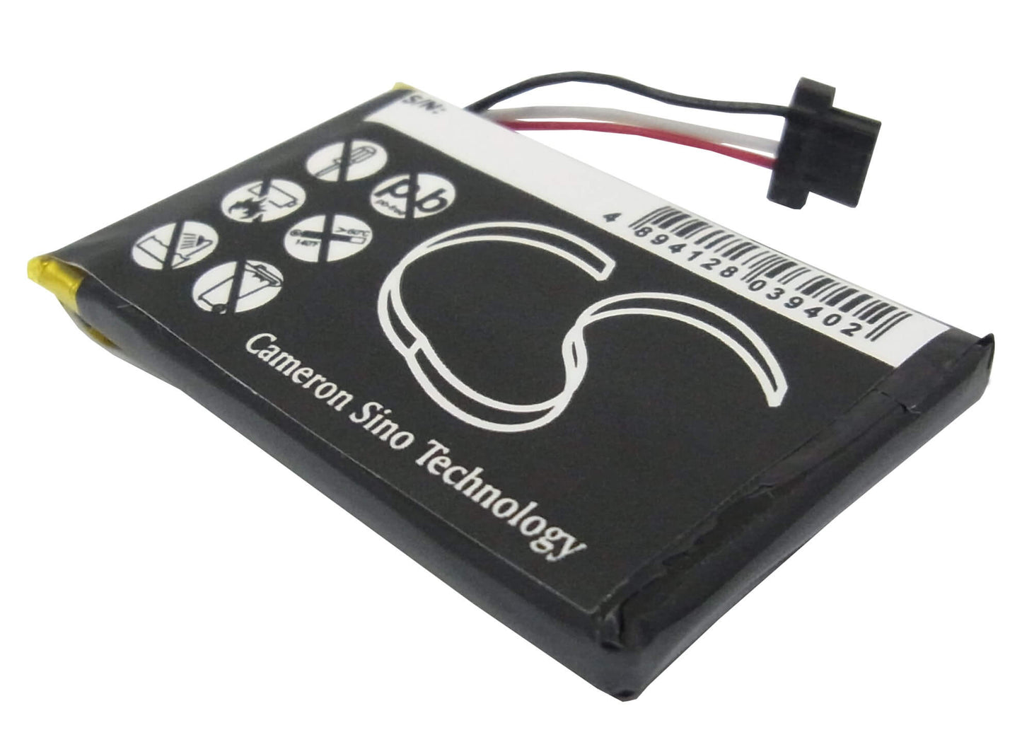 3.7V, 700mAh, Li-Polymer Battery fits Navigon, 20 Easy, 20 Plus, 2.59Wh