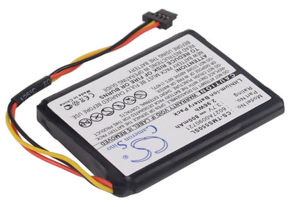3.7V, 800mAh, Li-ion Battery fits Tomtom, 1ef0.017.03, 1et0.052.09, 2.96Wh
