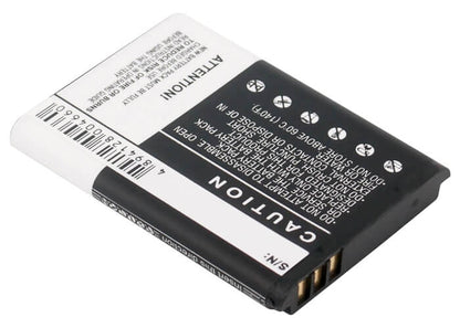 Gps, Navigator 3.7V, 750mAh, Li-ion Battery fits Ispan, Ddv-965, 2.775Wh