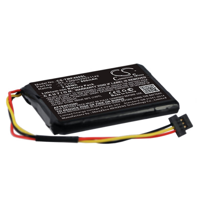 3.7V, 800mAh, Li-ion Battery fits Tomtom, 340s Live Xl, 4eg0.001.08, 2.96Wh