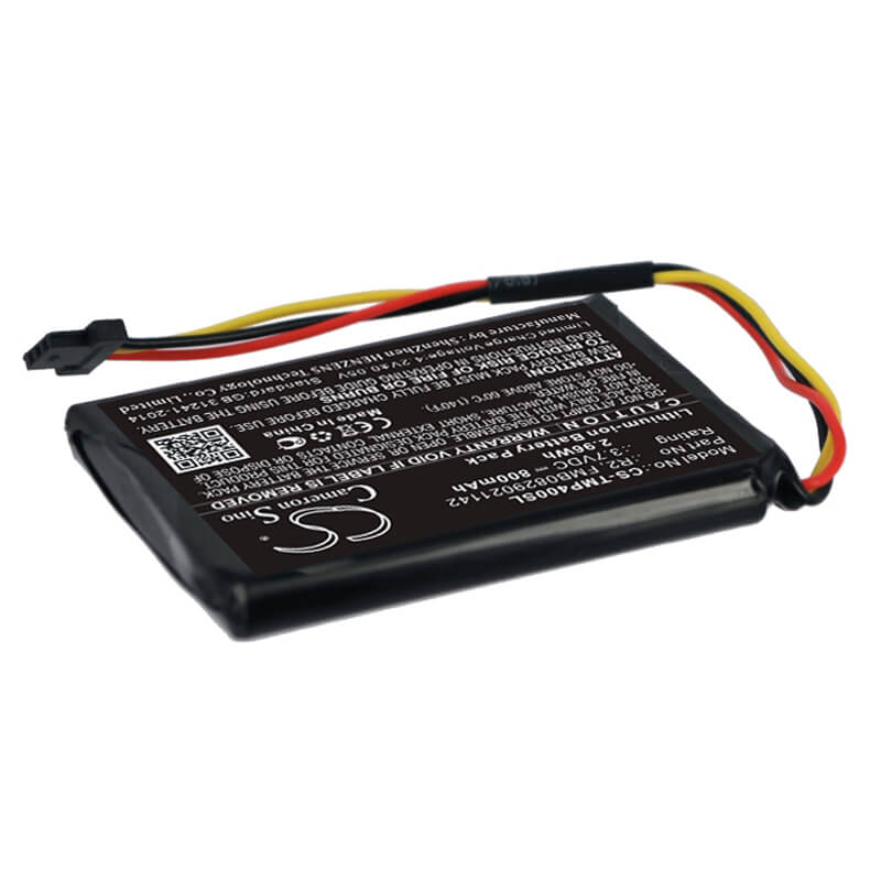 3.7V, 800mAh, Li-ion Battery fits Tomtom, 340s Live Xl, 4eg0.001.08, 2.96Wh