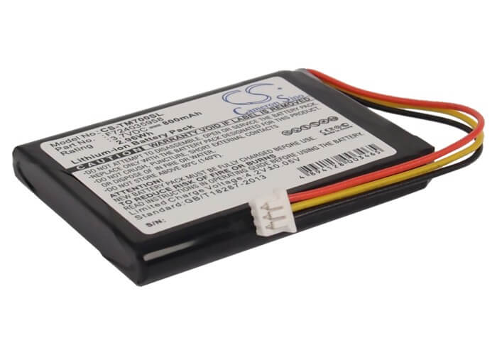 3.7V, 800mAh, Li-ion Battery fits Tomtom, Edinburgh, One Xl, 2.96Wh