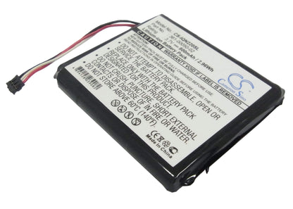 3.7V, 800mAh, Li-ion Battery fits Garmin, Nuvi 2200, Nuvi 2200lt, 2.96Wh
