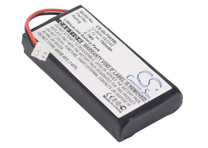 3.7V, 750mAh, Li-ion Battery fits Golf Buddy, Dsc-gb100k, Plus, 2.775Wh