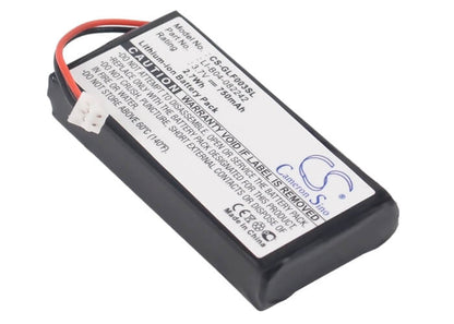 3.7V, 750mAh, Li-ion Battery fits Golf Buddy, Dsc-gb100k, Plus, 2.775Wh