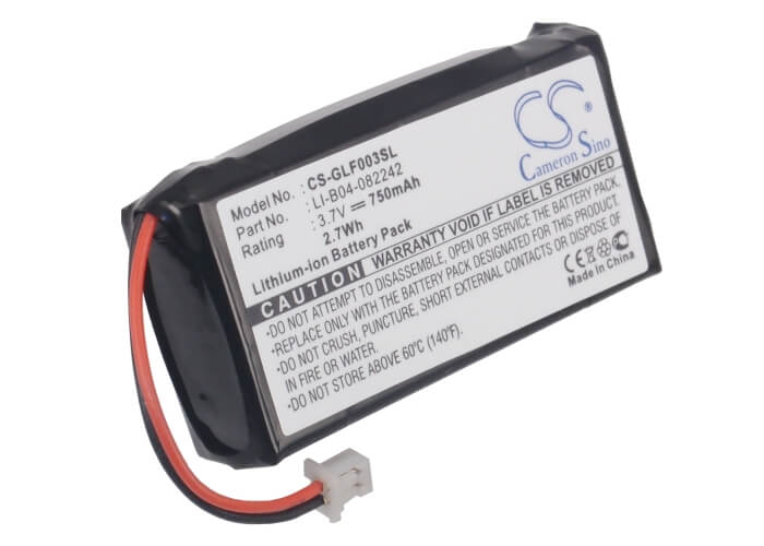 3.7V, 750mAh, Li-ion Battery fits Golf Buddy, Dsc-gb100k, Plus, 2.775Wh