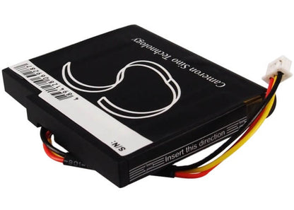 3.7V, 800mAh, Li-ion Battery fits Tomtom, 1en5.052.08, Go Live 1535, 2.96Wh