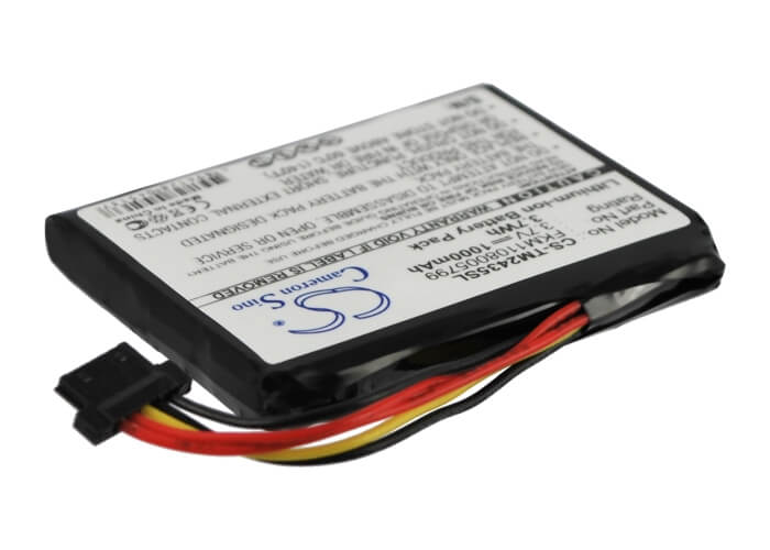 3.7V, 1000mAh, Li-ion Battery fits Tomtom, 1ct4.019.03, 4cq01, 3.7Wh