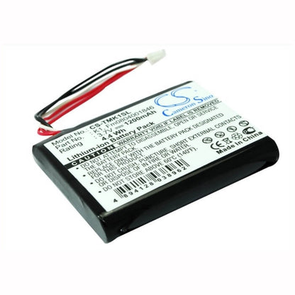 3.7V, 1200mAh, Li-ion Battery fits Tomtom, One Xl Hd Traffic, 4.44Wh