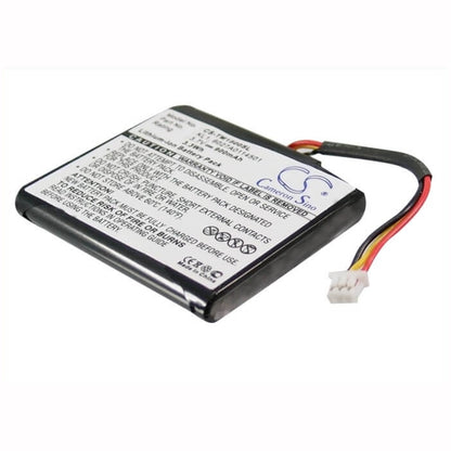 3.7V, 900mAh, Li-ion Battery fits Tomtom, Via 1400m, Via 1405, 3.33Wh