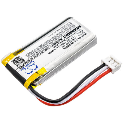 3.7V, 800mAh, Li-Polymer Battery fits Digital Matter, G52 Solar, G52s, 2.96Wh
