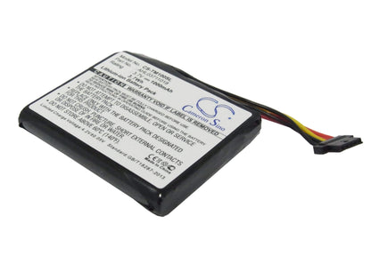 3.7V, 1000mAh, Li-ion Battery fits Tomtom, 4cs0.002.01, Go 1000, 3.7Wh