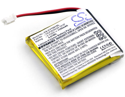 3.7V, 1100mAh, Li-Polymer Battery fits Coyote, Plus, 4.07Wh